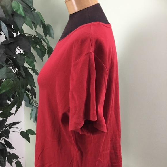 ST Johns Bay 2X red essential short sleeve tee - Picture 10 of 11